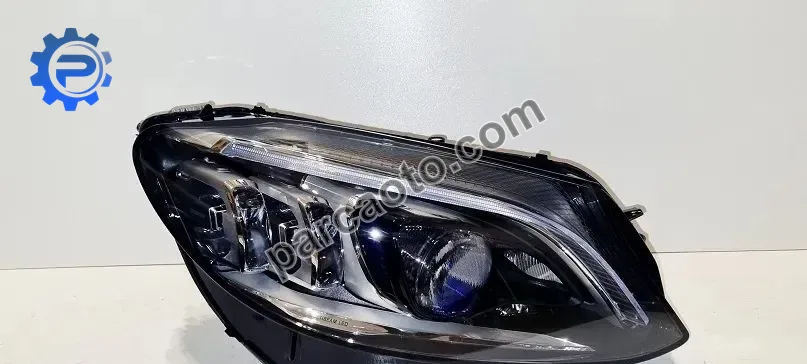 Mercedes w 205 2014-2021 orjınal çıkma sağ sol ön far a2059062504 a2059065504