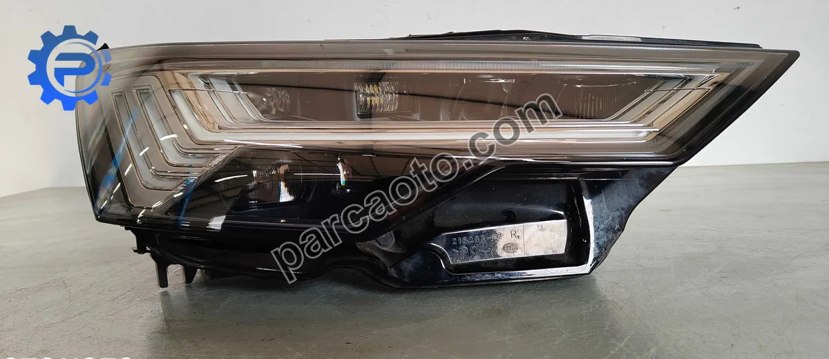 Audi a6 c8 4k matrix 18-23 full led orjınal çıkma sağ sol ön far   4k0941040c 4k0941035c