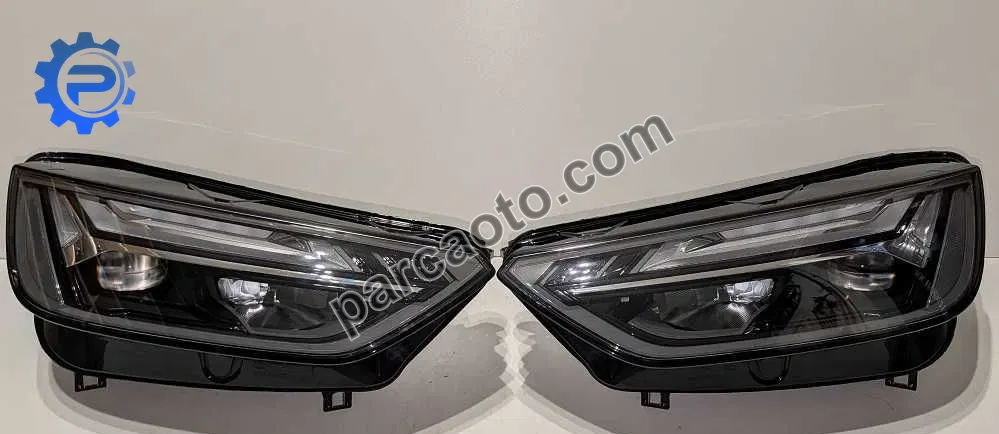 Audi q5 2018-2021 full led  orjınal çıkma sağ sol ön far  80a941784  8r0941003af