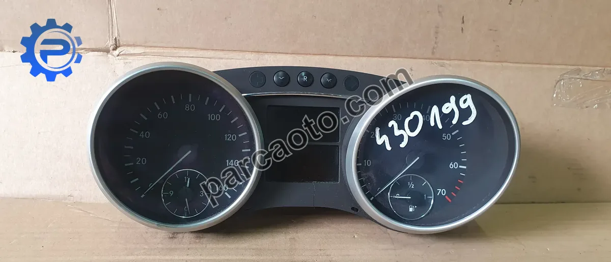 Mercedes ML W164 2005-2011 orjınal çıkma gösterge paneli  3.0 CDI A1645404047 A2C53118452  A1645404047 A1645400611 A2514420421