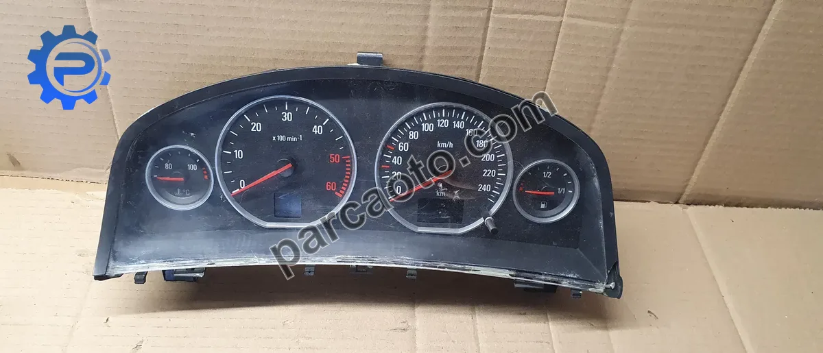 Opel Vectra C 2.2 2002-2008 km saati orjınal çıkma hız göstergesi 13165966MP 6261096 - 13278726