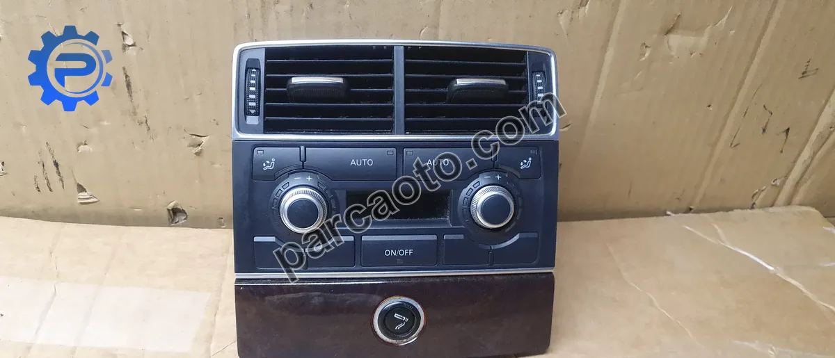 Audi a8 d3 2003-2010 orjınal çıkma arka klima kontrol paneli 4e0919158f 4e0819203b