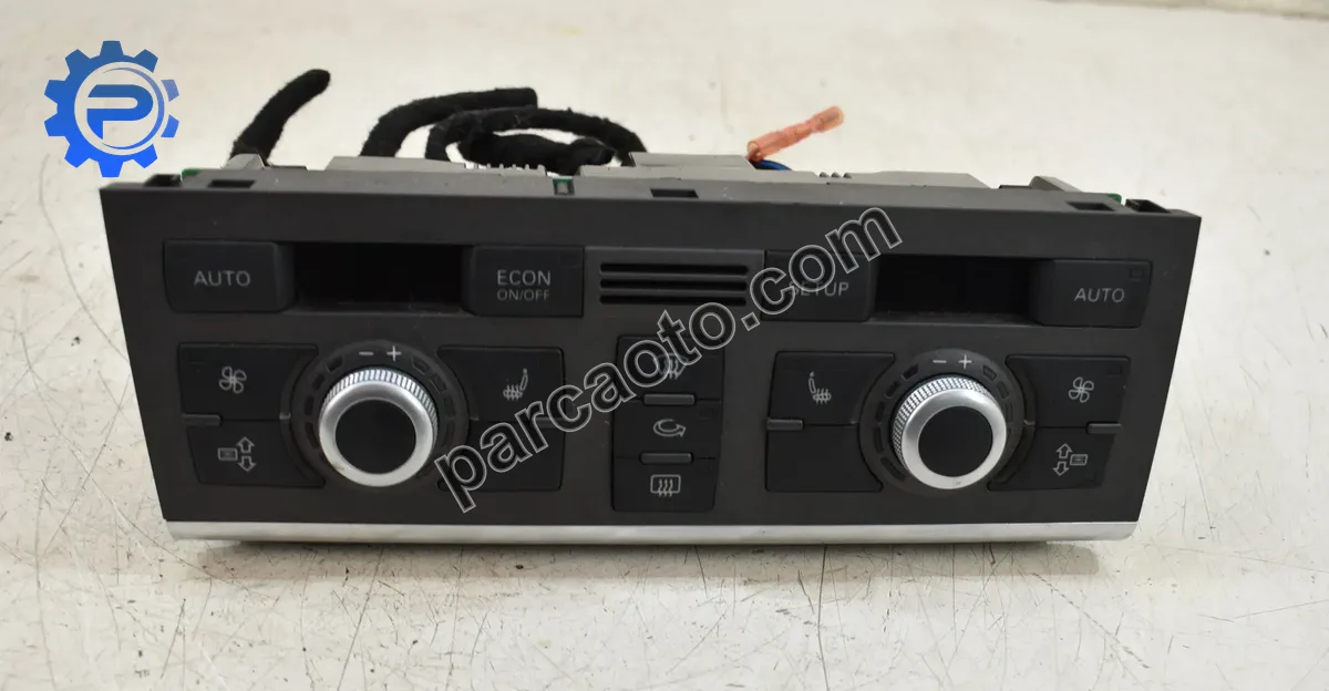 Audı a6 c6 3.0tdı 2004-2011 orjınal çıkma klıma kontrol paneli 4f1820043s