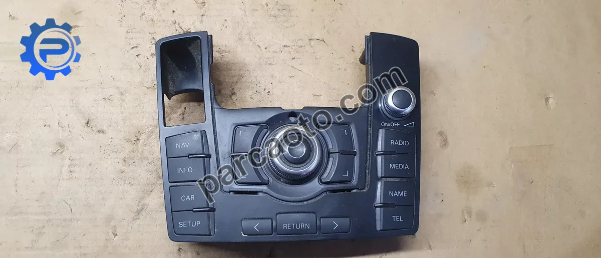 Audi a6 c6 2004-2011 orjınal çıkma kontrol paneli multımedya 4f1919611s 4f0919609e