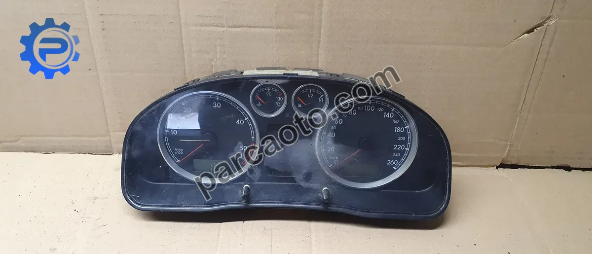 Volkswagen  vw passat b5  1996-2000 1.9 tdı orjınal çıkma hız gösterge paneli  3b0920806a