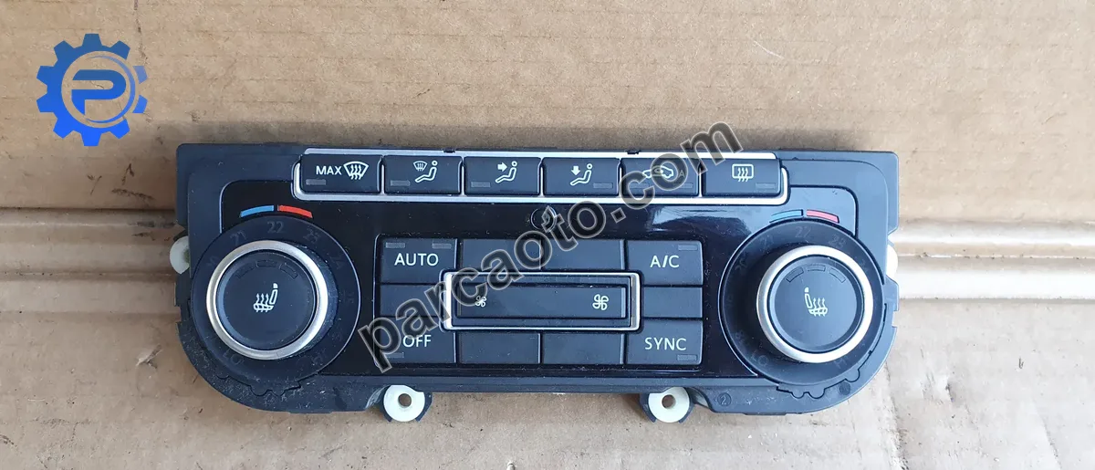 Volkswagen tiguan  vw 2007-2016 orjınal çıkma klıma kontrol paneli 5k0907044gk