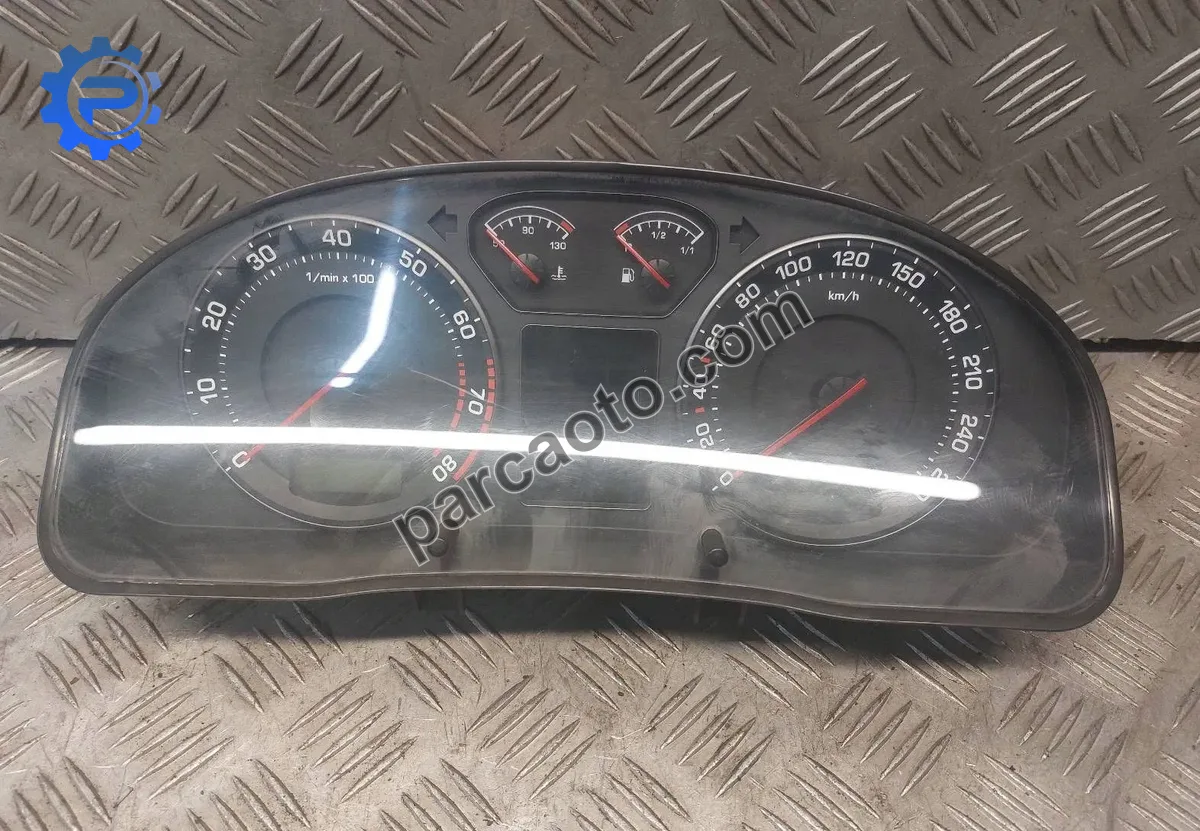 Skoda superb ı 2.8 v6 2001-2008 orjınal çıkma gösterge paneli 3u0920841c