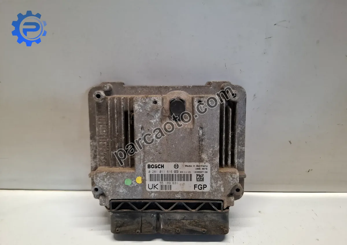 Opel vectra c 1.9cdtı 2002-2008 orjınal çıkma ecu motor beyni 55189631