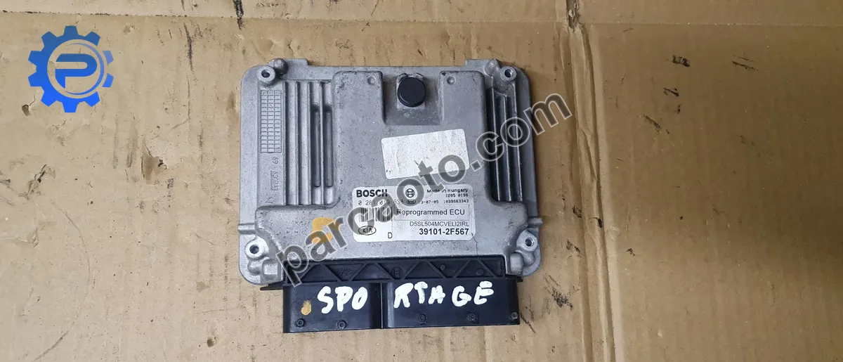 Kia sportage 3 2.0 crdı 2010-2015 orjınal çıkma ecu/motor beyni  39101-2f567 0281019638 edc17c08  edc17cp14 39100-2f500 39100-2f501