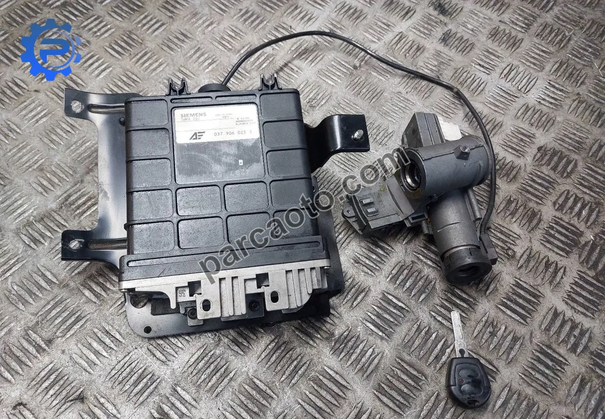 Seat alhambra orjınal çıkma ecu/motor beyni  5wp4 297   037 906 025 s