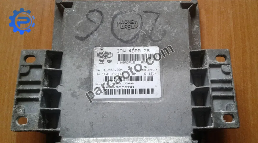 Peugeot 206 1.4 orjınal çıkma ecu/motor beyni 9651500880  9646988680