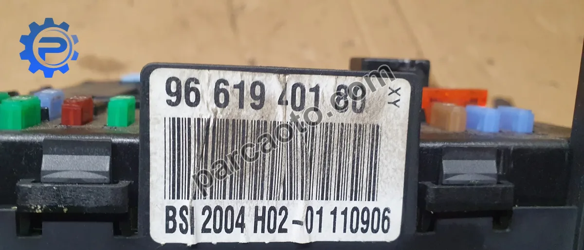 Peugeot 407 Sigorta Kutusu - Mersin Tarsus