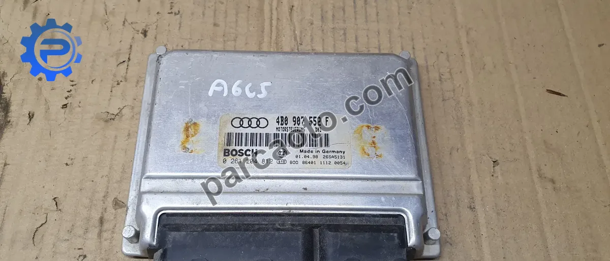 Audi a6 1997-2004 2.4 orjınal çıkma motor/ecu/ecm beynı  4b0907552f