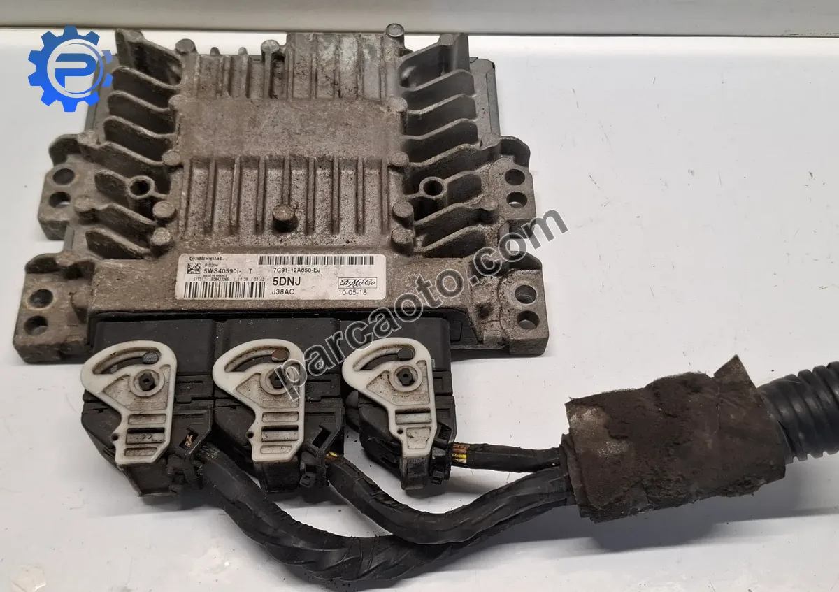 Ford mondeo mk4 1.8tdcı orjınal çıkma motor/ecu/ecm beynı 7g91-12a650-ej