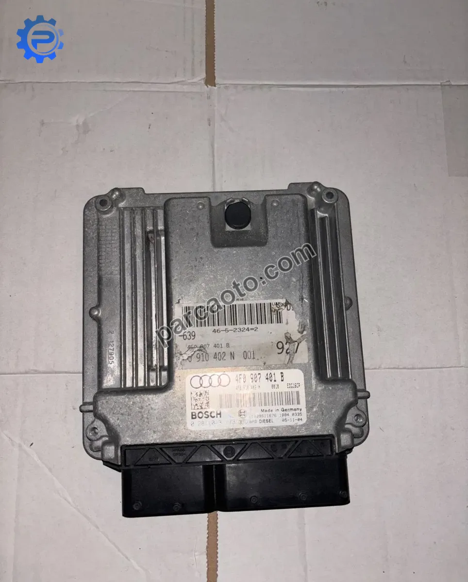 Audi a6 2004-2011 orjınal çıkma ecu/motor beyni c6 4f0 907 401 b 3.0 tdı 2.7 tdı
