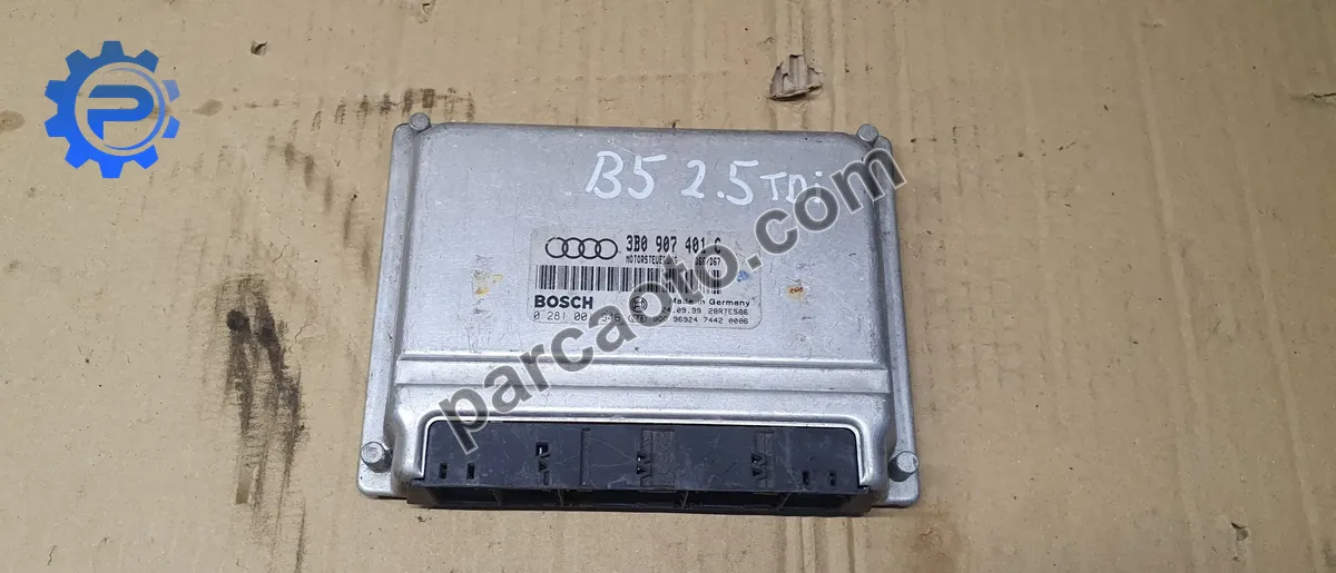 Volkswagen passat 1996-2000 orjınal çıkma ecu/motor beyni 8d0 907 558 e  8d0907558e 8d0 906 018 r  8d0906018r