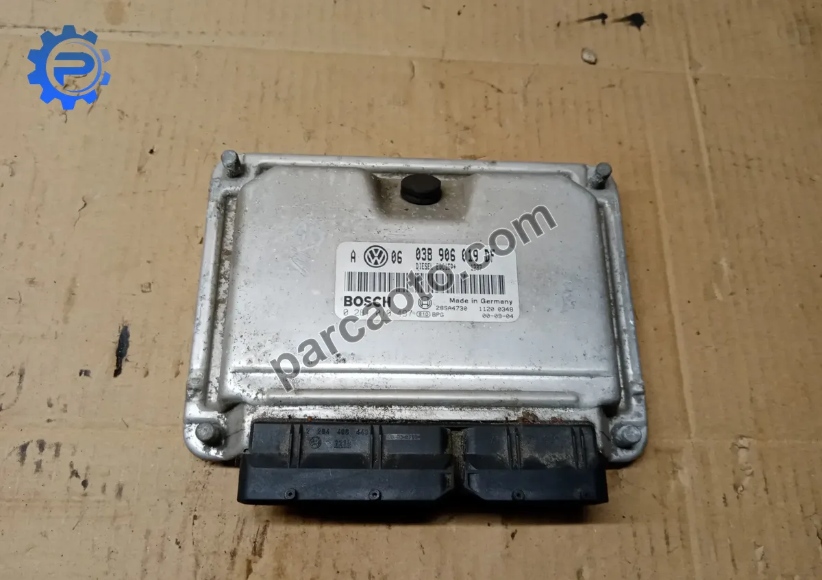 Volkswagen vw golf 4 1.9 tdı 1997-2006 orjınal çıkma ecu/motor beyni  038906019df