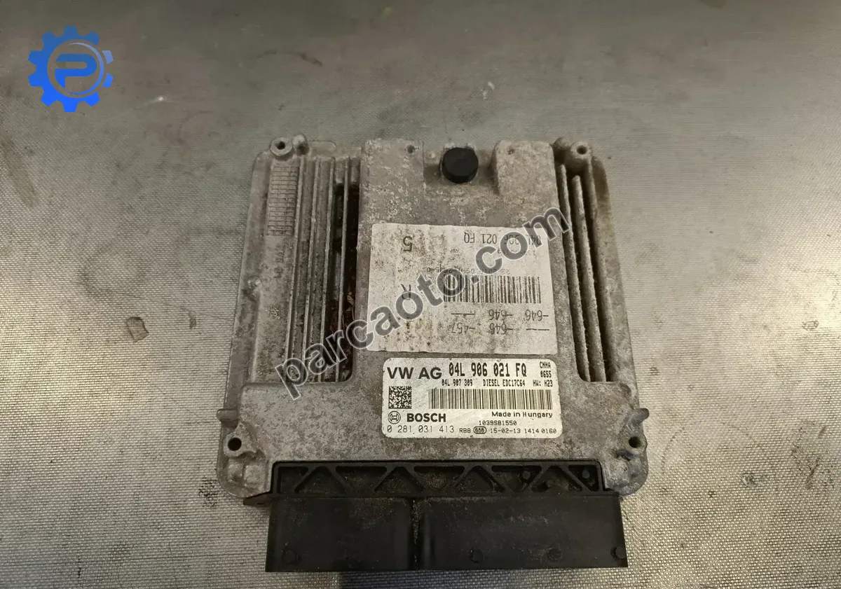 Audi a6 a7 2.0 tdı 2007-2018 orjınal çıkma ecu/motor beyni  04l906021fq 05l907309 / 05l 907 309  03g906016mf
