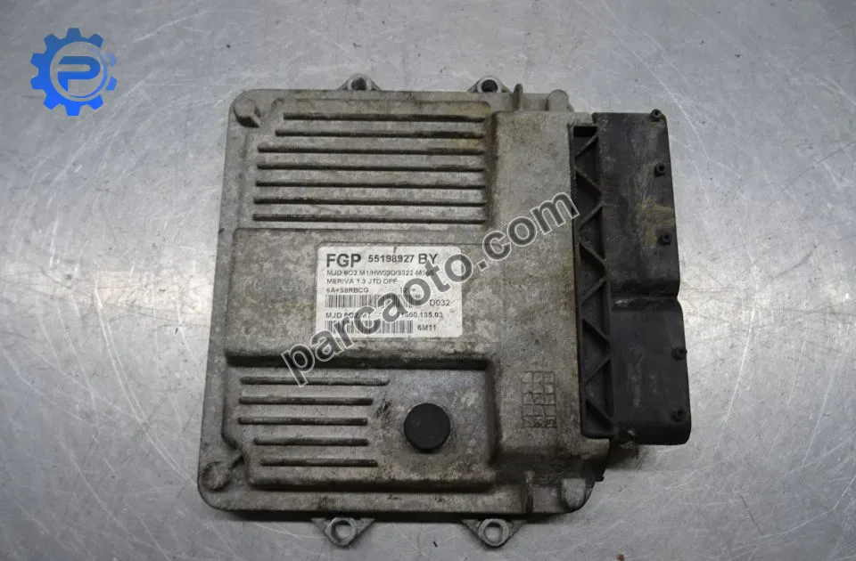 Opel merıva  2002-2010 1.3cdtı orjınal çıkma ecu/motor beyni   55198927by
