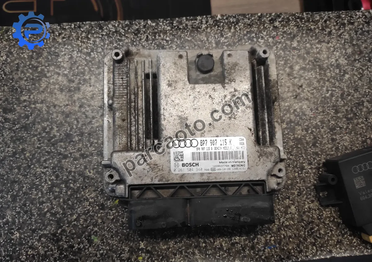 Audı a3 1.8 tsı 2003-2012 orjınal çıkma ecu/motor beyni  8p7907115k 8p7907115q 0261s04940
