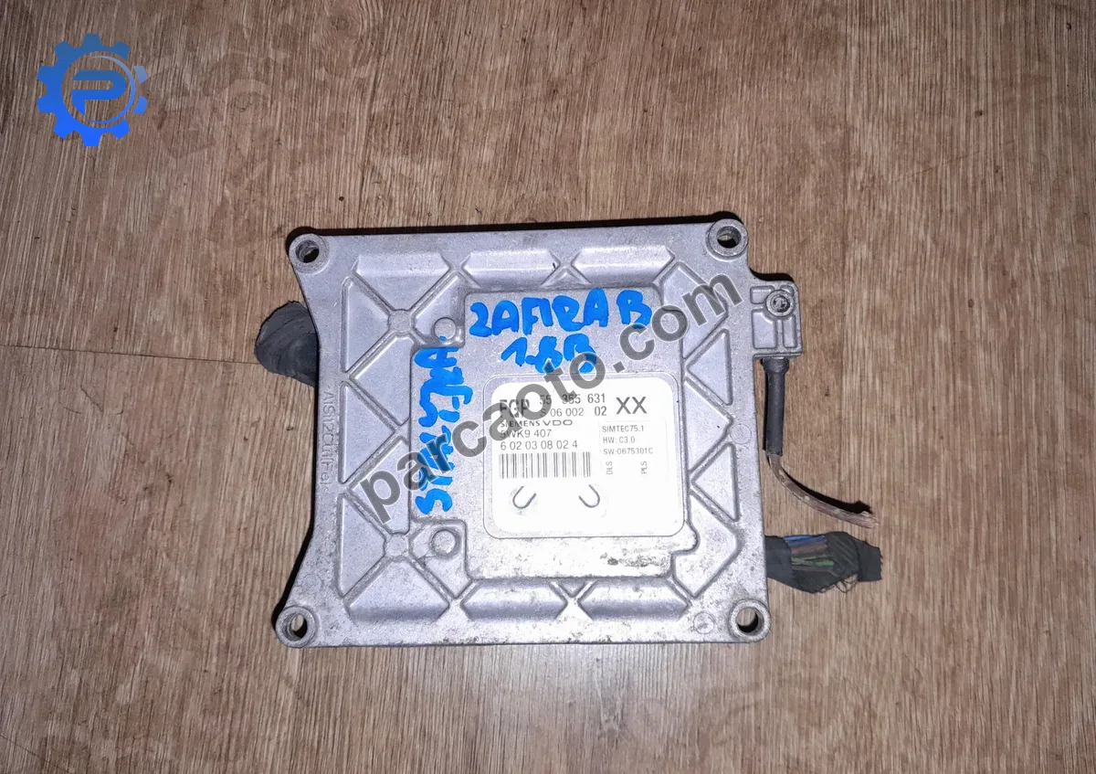 Opel vectra c zafira b 2002 2008 1.8 16v orjınal çıkma ecu/motor beyni   55355631