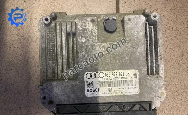 Audı a3  2003-2012 orjınal çıkma ecu/motor beynı  03g906021jh 0281013608