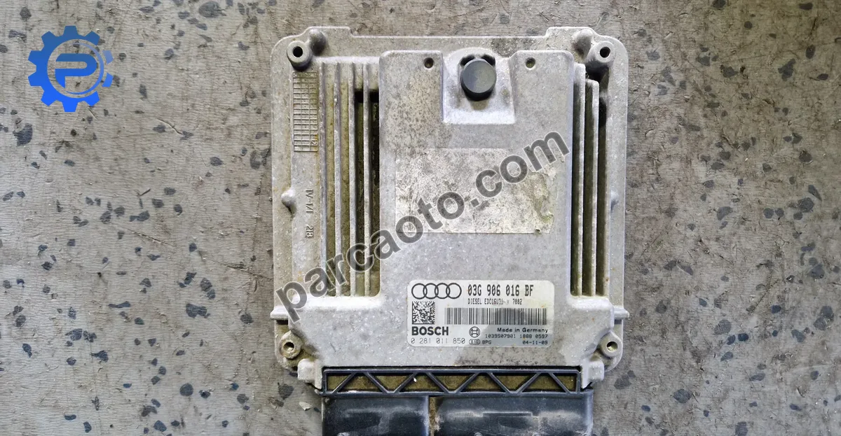 Audı a6 2004-2011  2.0 orjınal çıkma ecu/motor beynı 03g906016bf