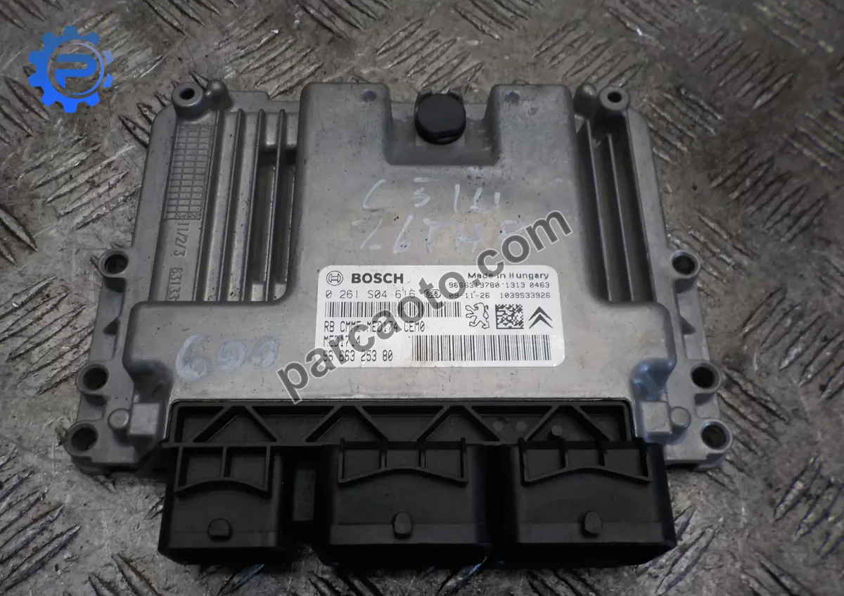 Cıtroen c5 1.6 2008  orjınal çıkma ecu/motor beynı 9666325380