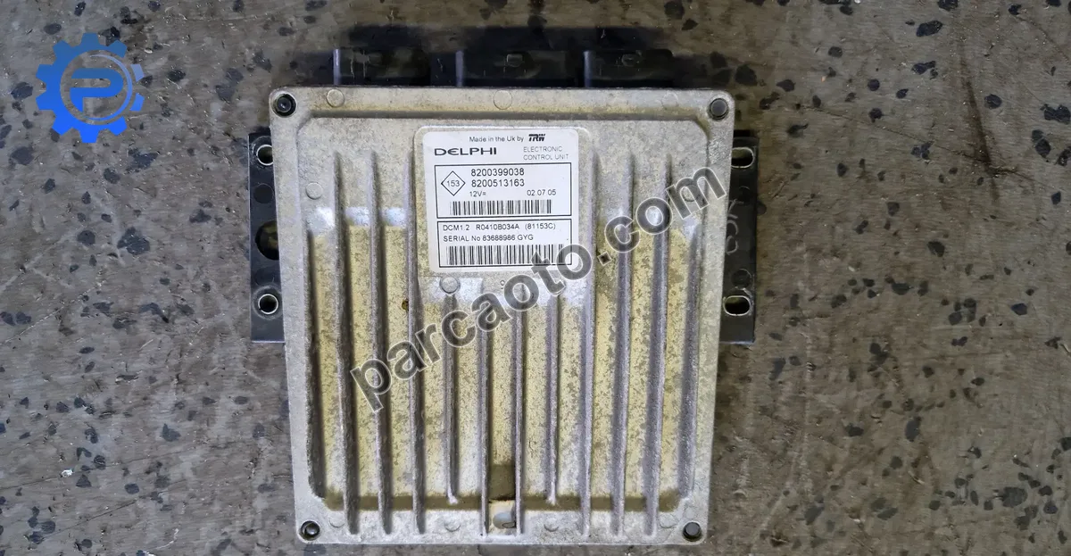 Renault modus 1.5 dcı orjınal çıkma ecu/motor beynı 8200430215 8200399038