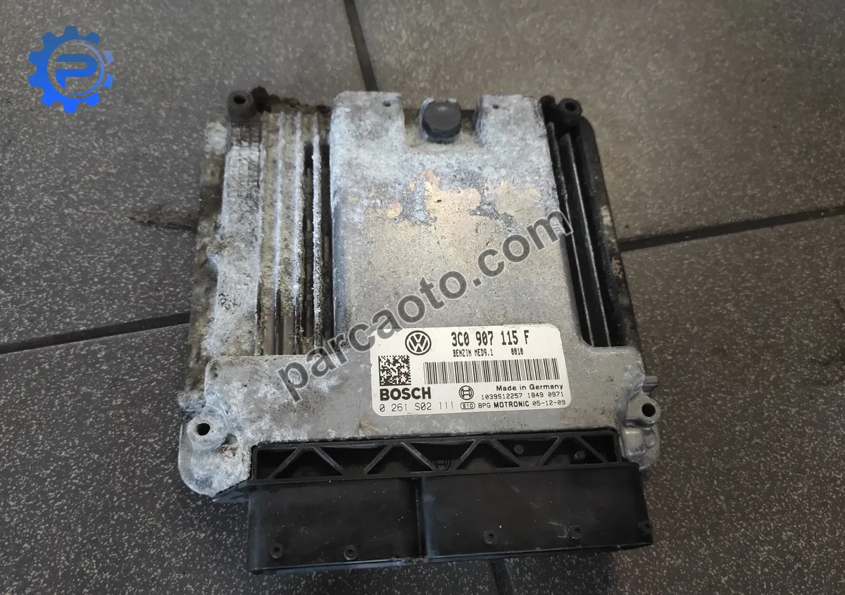 Volkswagen passat b6 2.0 tfsı orjınal çıkma ecu/motor beynı bpy 3c0907115f 0261s02111