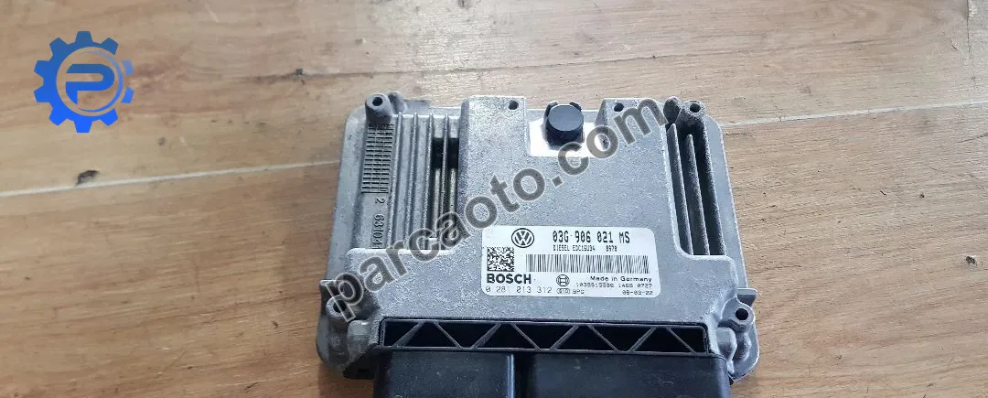 Volkswagen passat b6 2.0 tdı 2005-2010 orjınal çıkma ecu/motor beynı 03g906021ms