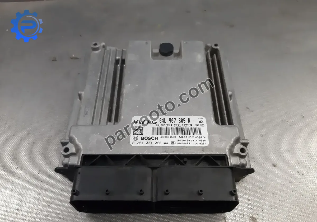 Skoda superb 2.0 tdı 2008-2018 orjınal çıkma ecu/motor beynı 04l907309r