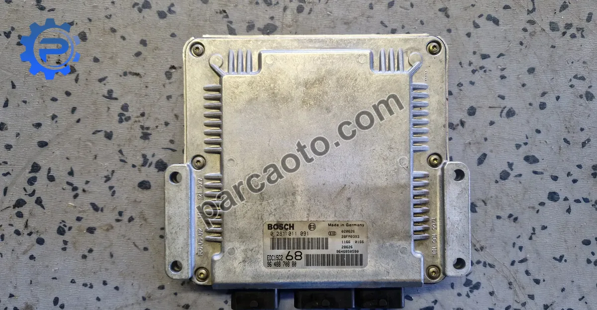 Cıtroen 2001-2004 c5  2.0 hdı orjınal çıkma ecu/motor beynı 0281011091