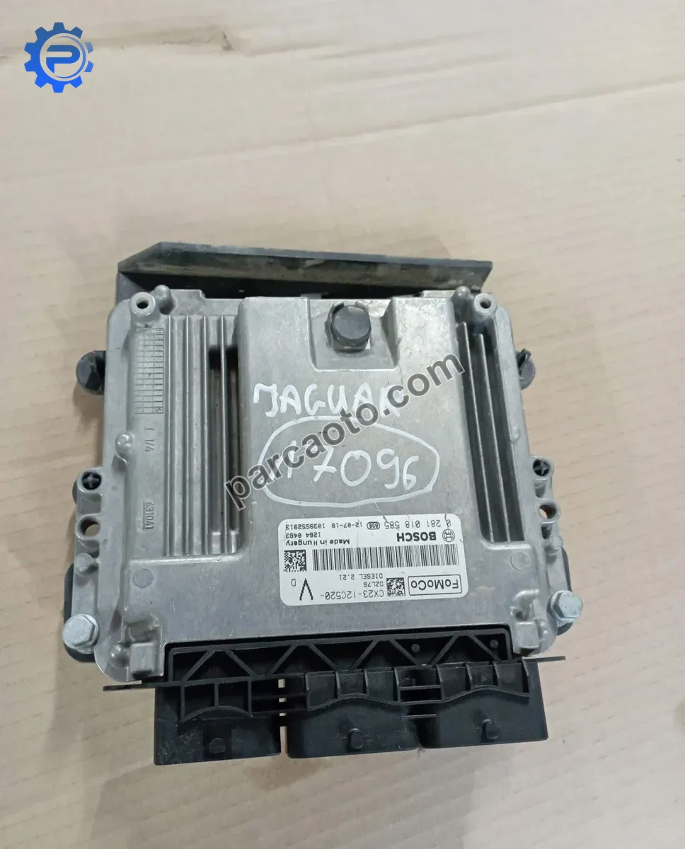 Jaguar xf x250 2.2 tdı 2007-2015 orjınal çıkma ecu/motor beynı cx23-12c520-v ni cx23-12c520-pa