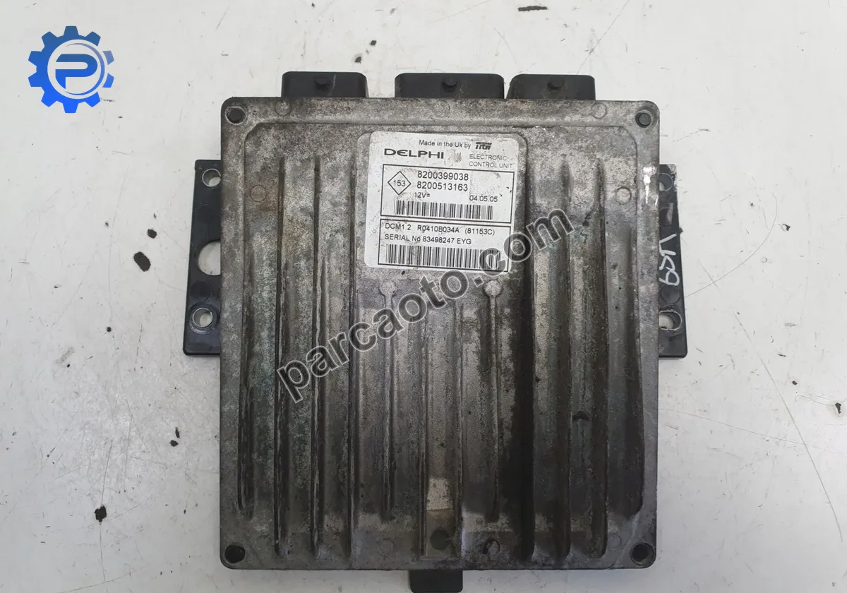 Renault scenic 2003-2009 1.5 dcı orjınal çıkma ecu/motor beynı 8200399038 8200334419  8200565863  8200592611 8200680832
