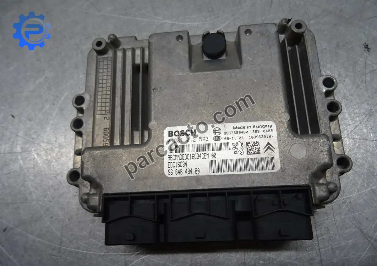 Cıtroen c3 2002-2009 orjınal çıkma ecu/motor beynı 9664843480