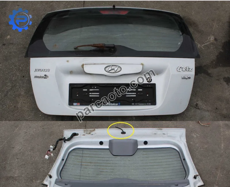 Hyundai Getz ORJINAL ÇIKMA BAGAJ 73100-1C000 73100-1C200 73100-1C010 73100-1C210