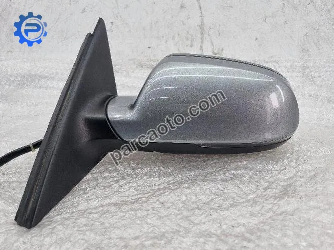 Audi A4 2010 ORJINAL 2008-2012 ÇIKMA SAĞ SOL AYNA B8 8K1857409AH, 8K1857410AH Katlanır/Hafızalı Kör Nokta