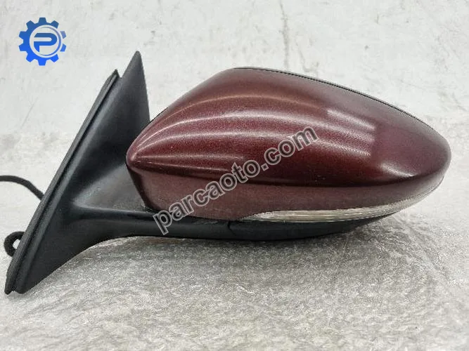 Volkswagen Passat 2012 ORJINAL 2010-2014 ÇIKMA SAĞ SOL AYNA 3C8857507,3C8857508 Elektrikli/Isıtmalı,Kör Nokta