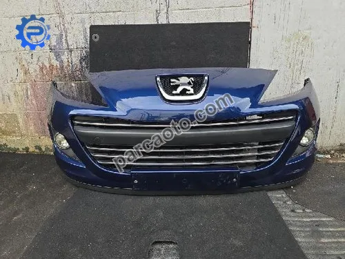 Peugeot 207 2009-2012 Orjinal Çıkma Dolu Mavi (lacivert) Ön Tampon 7401RJ