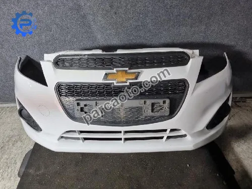 Chevrolet Spark M300 2013-2015 Orjinal Çıkma Dolu Beyaz Ön Tampon