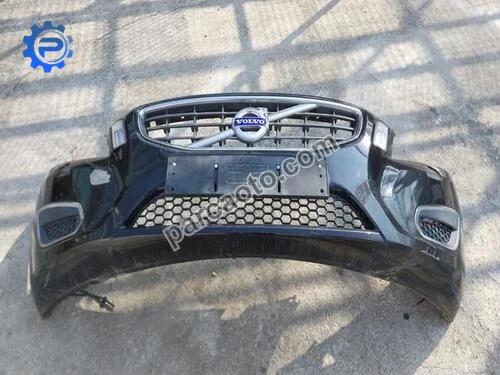 Volvo S60 2011-2013 Orjinal Çıkma Dolu Siyah Ön Tampon