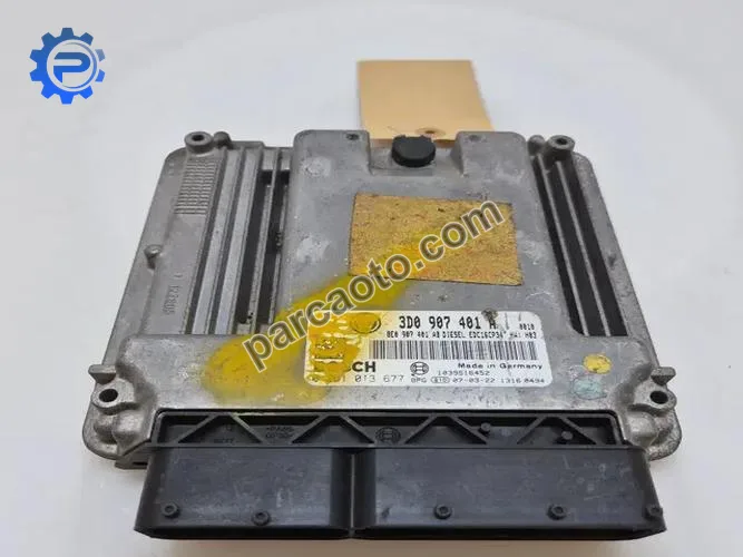 Volkswagen Phaeton 3.0 TDI 2004-2007 Orjinal Çıkma Ecu Motor Beyni 3D0907401A 3D0907401 3D0907401B