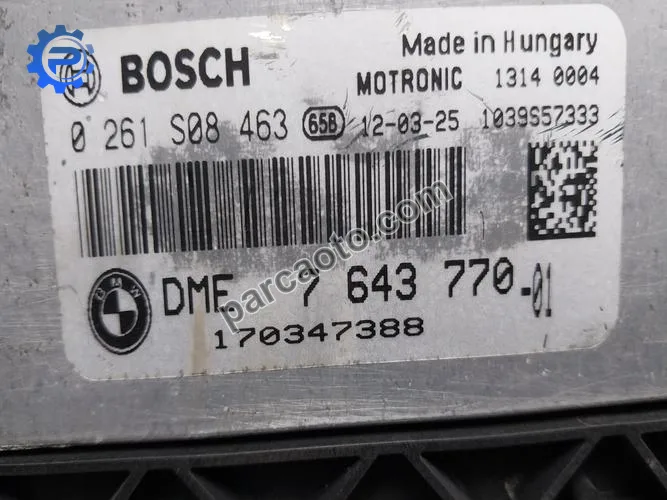 Mini Cooper R56 / R60 (Countryman) N16/N18 2010-2014 Orjinal Çıkma Ecu Motor Beyni