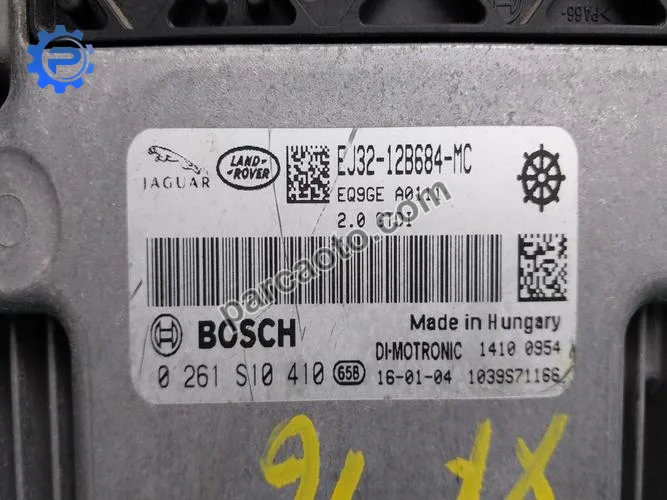 Jaguar XF 2.0 D 2015-2018 Orjinal Çıkma Ecu Motor Beyni EJ32- EJ32- EJ32-