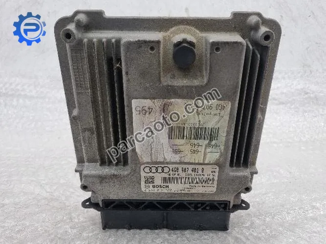 Audi A6 C7 2011 - 2018 (3.0 TDI CDUD CKVB) Orjinal Çıkma Ecu Motor Beyni 4G0907401Q 4G0907401 4G0907401F 4G0906014B 4G0906014E