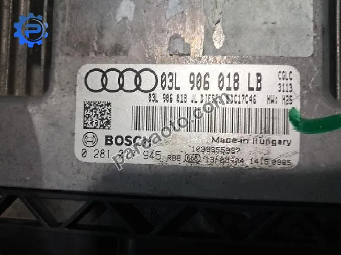Audi A6 C7 2011 - 2018 (2.0 TDI ) Orjinal Çıkma Ecu Motor Beyni 03L906018LS 03L907309N 03L906018LR
