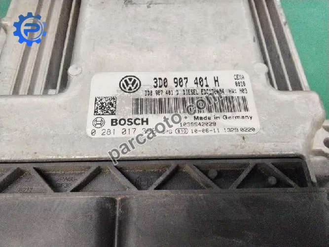 Volkswagen Phaeton 2010 - 2016 (3.0 TDI ) Orjinal Çıkma Ecu Motor Beyni 3D0907401H 3D0907401G