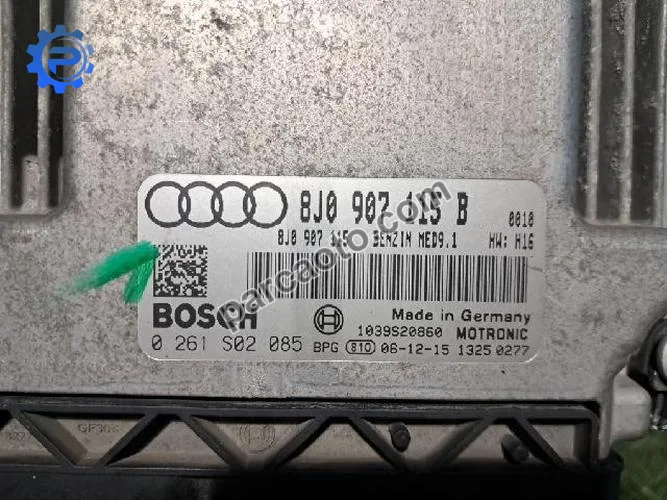 Audi TT 2006 - 2014 (2.0 TFSI BWA) Orjinal Çıkma Ecu Motor Beyni 8J0907115B 8J0907115