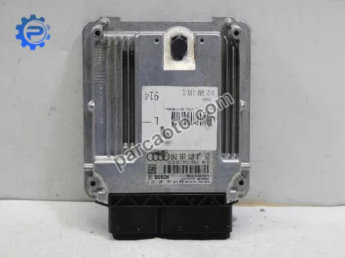 Audi A4 2008 - 2016 (2.0 TFSI) Orjinal Çıkma Ecu Motor Beyni 8K2907115D 8K2907115 0261S04543